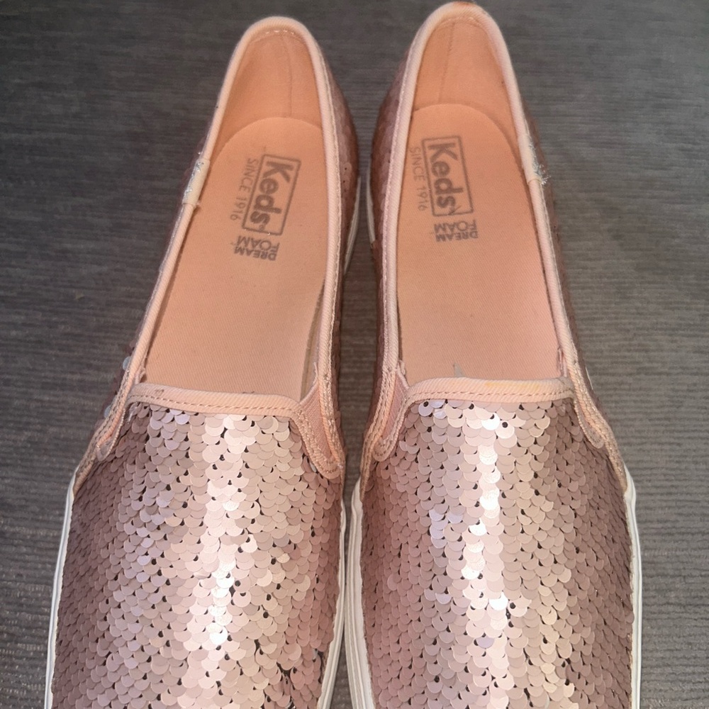 Womens Sparkle Slip On KEDS (Size 9.5) - Picture 6 of 6